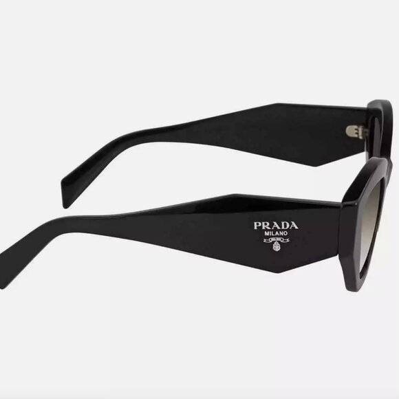 Prada Grey 53mm Cat Eye Ladies Sunglasses - Picture 3 of 3